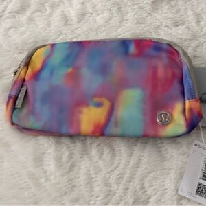 NWT Lululemon Everywhere Belt Bag Tie Dye Clip Festival Multiple Color Fanipack